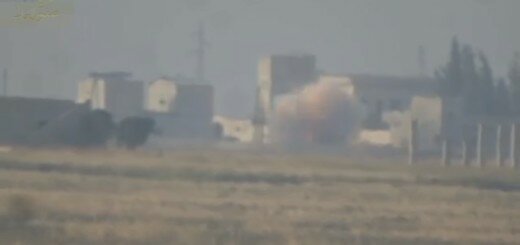 БРАВО! Сирийские оппозиционеры прямым попаданием уничтожают российский танк (ВИДЕО)